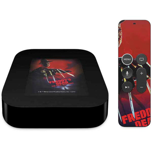 Nightmare on Elm Street Freddy Krueger Apple TV Skin