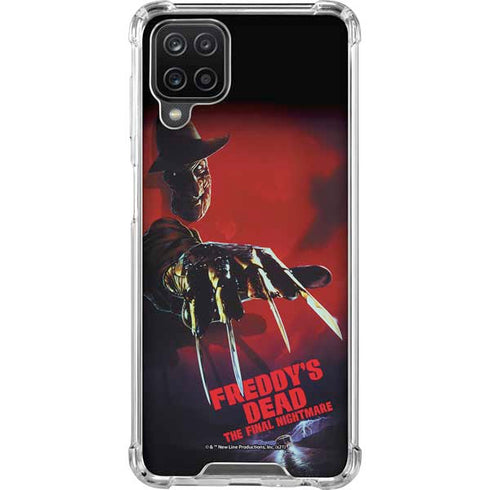 Nightmare on Elm Street Freddy Krueger Galaxy A12 Clear Case