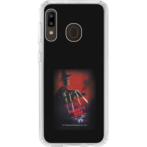 Nightmare on Elm Street Freddy Krueger Galaxy A20 Clear Case