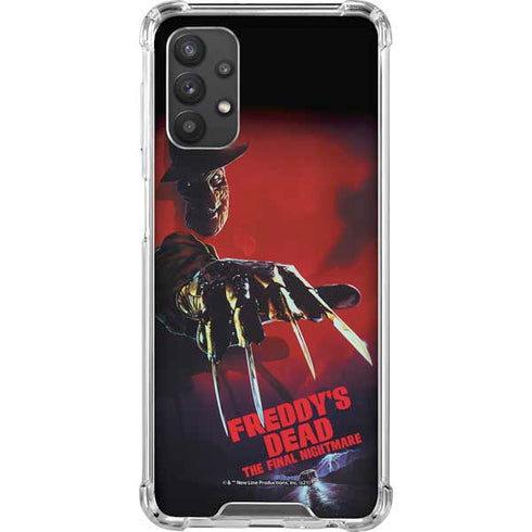 Nightmare on Elm Street Freddy Krueger Galaxy A32 5G Clear Case