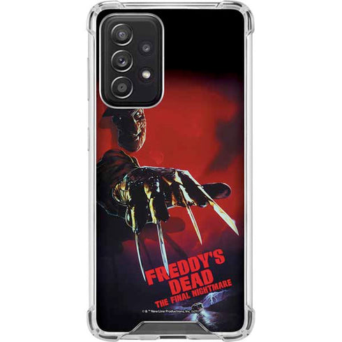 Nightmare on Elm Street Freddy Krueger Galaxy A52 5G Clear Case