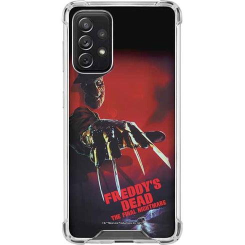 Nightmare on Elm Street Freddy Krueger Galaxy A72 5G Clear Case