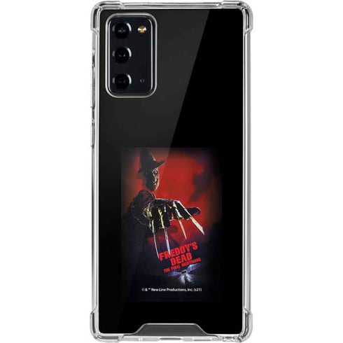 Nightmare on Elm Street Freddy Krueger Galaxy Note20 5G Clear Case