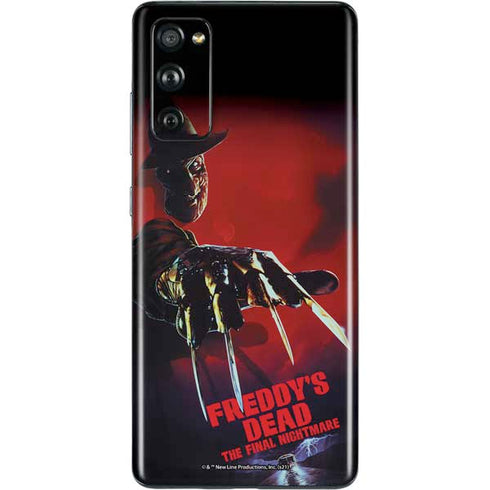 Nightmare on Elm Street Freddy Krueger Galaxy S20 Fan Edition Skin