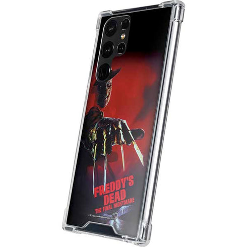 Nightmare on Elm Street Freddy Krueger Galaxy S22 Ultra Clear Case
