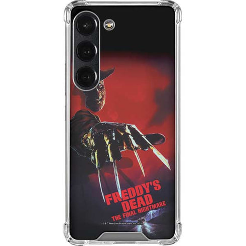 Nightmare on Elm Street Freddy Krueger Galaxy S23 Clear Case