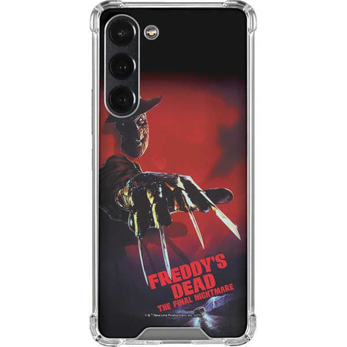 Nightmare on Elm Street Freddy Krueger Galaxy S23 Plus Clear Case