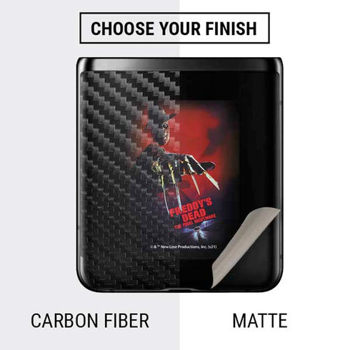 Nightmare on Elm Street Freddy Krueger Galaxy Z Flip Skin