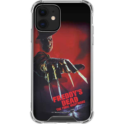 Nightmare on Elm Street Freddy Krueger iPhone 12 Clear Case