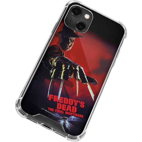 Nightmare on Elm Street Freddy Krueger iPhone 14 Plus Clear Case