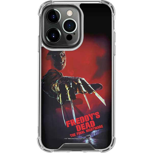Nightmare on Elm Street Freddy Krueger iPhone 15 Pro Clear Case
