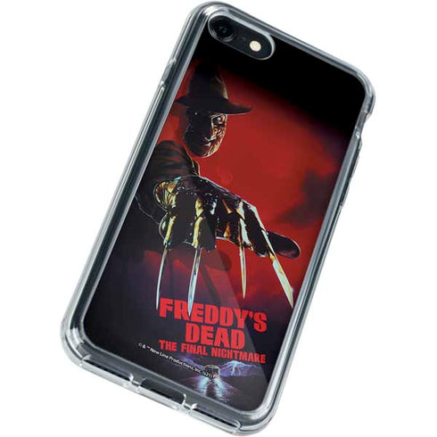 Nightmare on Elm Street Freddy Krueger iPhone SE (2nd & 3rd Gen) Clear Case