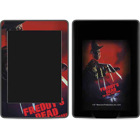 Nightmare on Elm Street Freddy Krueger Amazon Kindle Skin