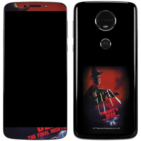 Nightmare on Elm Street Freddy Krueger Moto E5 Plus Skin
