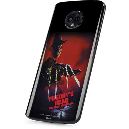 Nightmare on Elm Street Freddy Krueger Moto G6 Skin