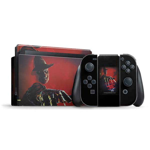 Nightmare on Elm Street Freddy Krueger Nintendo Switch Bundle Skin