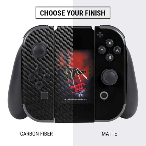 Nightmare on Elm Street Freddy Krueger Nintendo Switch Bundle Skin