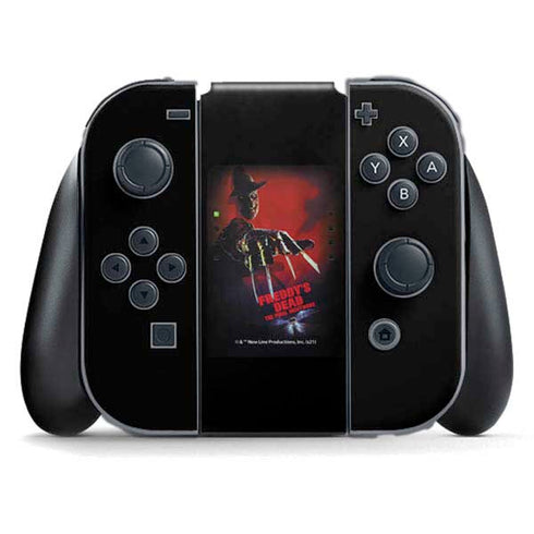 Nightmare on Elm Street Freddy Krueger Nintendo Switch (2017-2021) Joy-Con Controller Skin