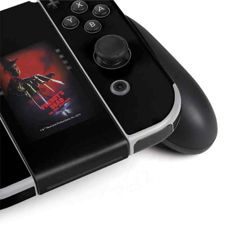 Nightmare on Elm Street Freddy Krueger Nintendo Switch OLED (2021) Skin
