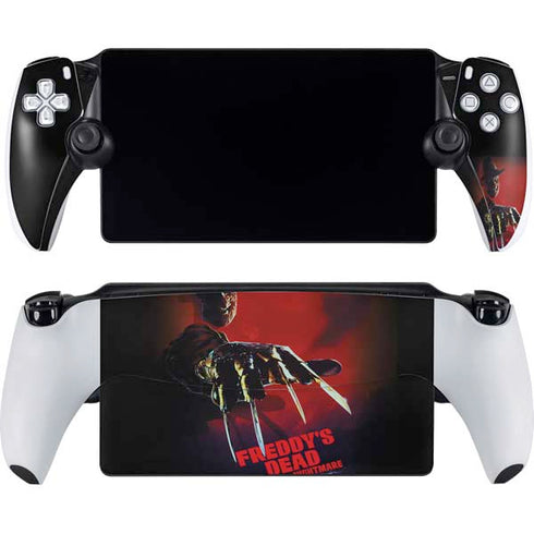 Nightmare on Elm Street Freddy Krueger PlayStation Portal Remote Player Skin