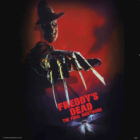 Nightmare on Elm Street Freddy Krueger PS4 Slim Skin