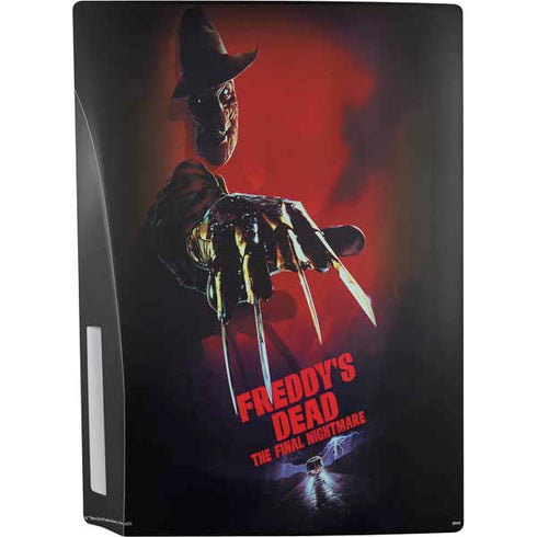 Nightmare on Elm Street Freddy Krueger PS5 Console Skin