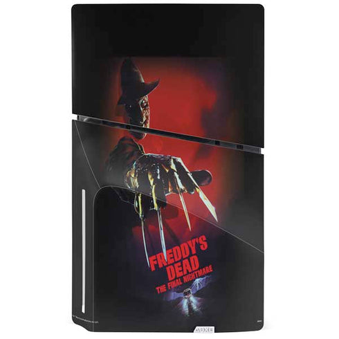 Nightmare on Elm Street Freddy Krueger PS5 Slim Disk Bundle Skin