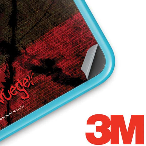 Nightmare on Elm Street Freddy Krueger Scratch Nintendo 2DS XL (2017) Skin