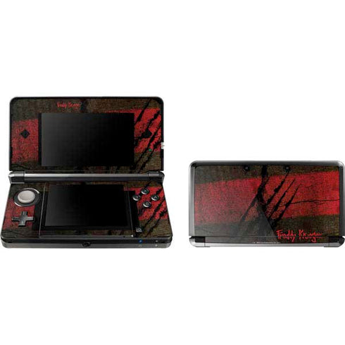 Nightmare on Elm Street Freddy Krueger Scratch 3DS (2011) Skin
