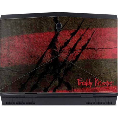 Nightmare on Elm Street Freddy Krueger Scratch Dell Alienware Skin
