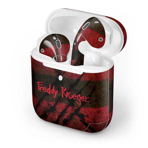 Nightmare on Elm Street Freddy Krueger Scratch Apple AirPods 2 Skin