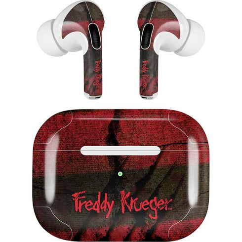 Nightmare on Elm Street Freddy Krueger Scratch Apple AirPods Pro Skin