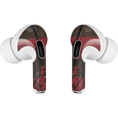 Nightmare on Elm Street Freddy Krueger Scratch Apple AirPods Pro Skin