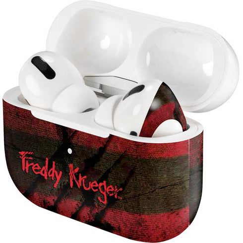 Nightmare on Elm Street Freddy Krueger Scratch Apple AirPods Pro Skin