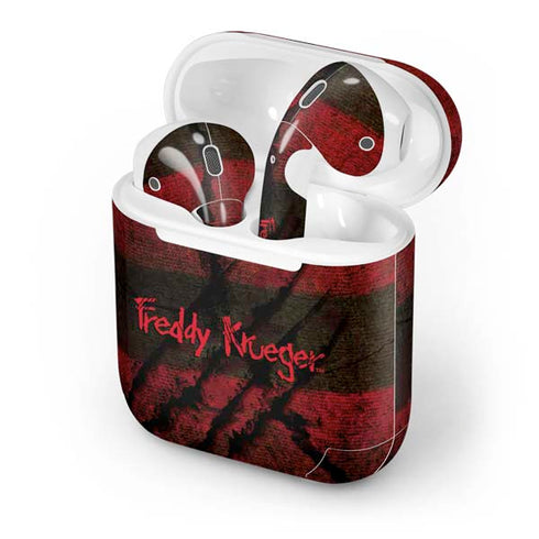 Nightmare on Elm Street Freddy Krueger Scratch Apple AirPods Skin