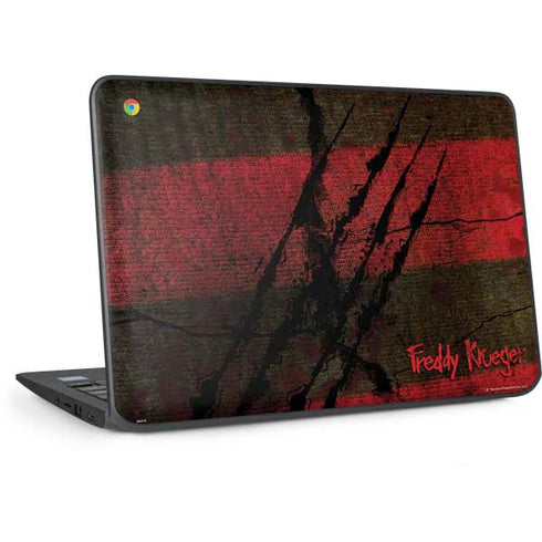 Nightmare on Elm Street Freddy Krueger Scratch HP Chromebook Skin