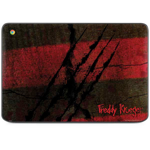 Nightmare on Elm Street Freddy Krueger Scratch HP Chromebook Skin