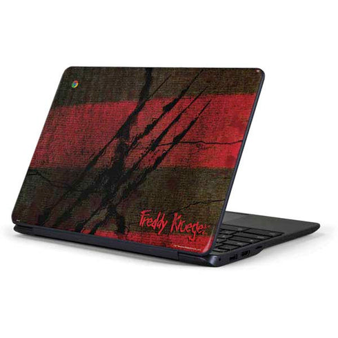 Nightmare on Elm Street Freddy Krueger Scratch Samsung Chromebook Skin