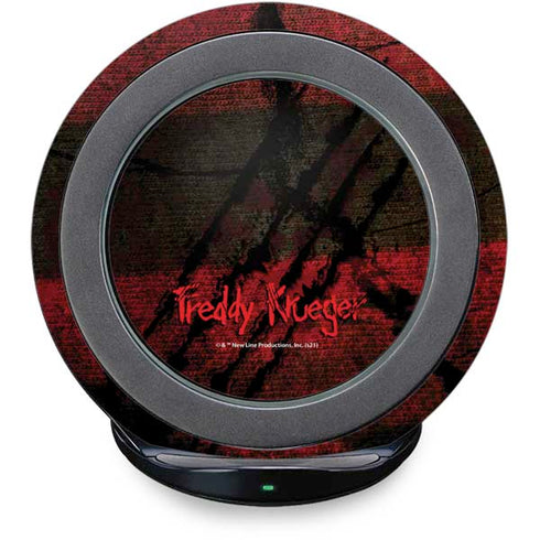 Nightmare on Elm Street Freddy Krueger Scratch Fast Charge Wireless Charging Stand Skin