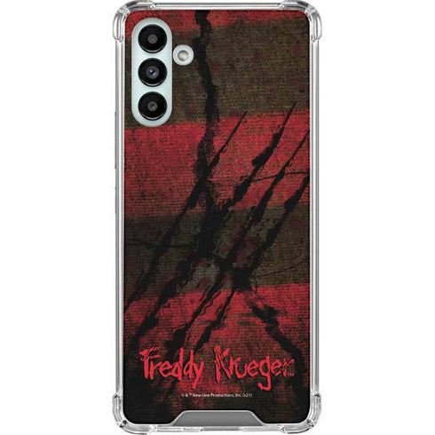 Nightmare on Elm Street Freddy Krueger Scratch Galaxy A13 5G Clear Case