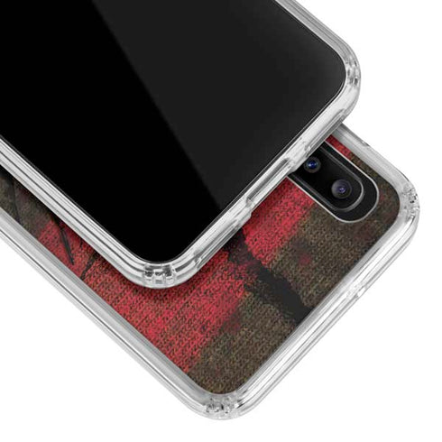 Nightmare on Elm Street Freddy Krueger Scratch Galaxy A20 Clear Case