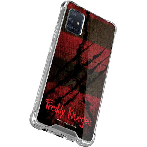 Nightmare on Elm Street Freddy Krueger Scratch Galaxy A51 5G Clear Case