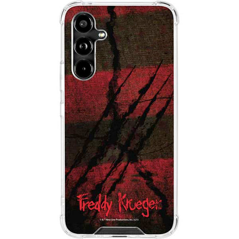 Nightmare on Elm Street Freddy Krueger Scratch Galaxy A54 5G Clear Case