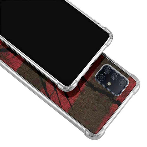 Nightmare on Elm Street Freddy Krueger Scratch Galaxy A71 5G Clear Case