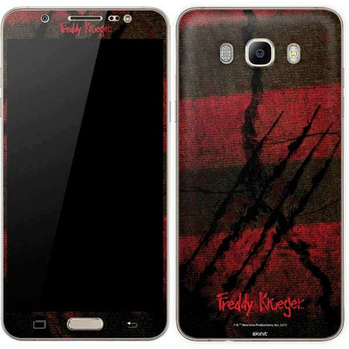 Nightmare on Elm Street Freddy Krueger Scratch Galaxy J7 Skin