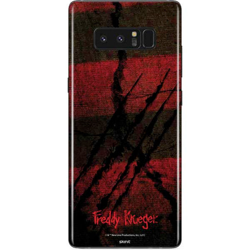 Nightmare on Elm Street Freddy Krueger Scratch Galaxy Note 8 Skin