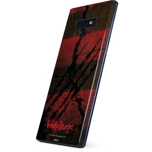 Nightmare on Elm Street Freddy Krueger Scratch Galaxy Note 9 Skin