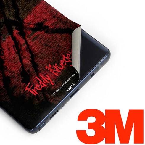 Nightmare on Elm Street Freddy Krueger Scratch Galaxy Note 9 Skin