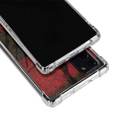 Nightmare on Elm Street Freddy Krueger Scratch Galaxy Note20 5G Clear Case