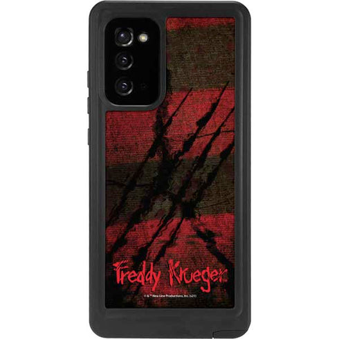 Nightmare on Elm Street Freddy Krueger Scratch Galaxy Note20 5G Waterproof Case